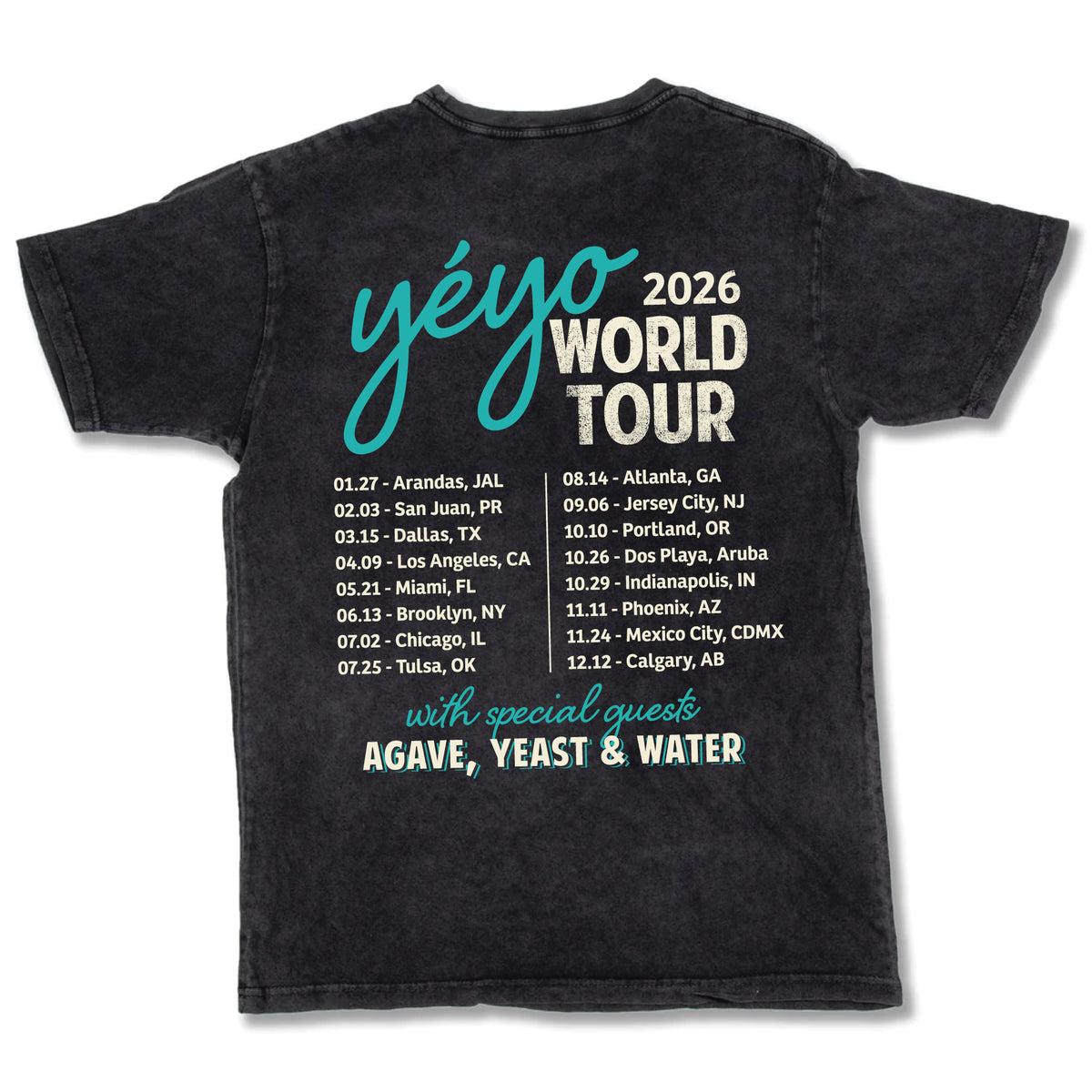 World Tour T-Shirt 2026